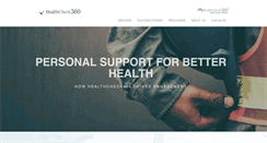 Desktop Screenshot of healthcheck360.com